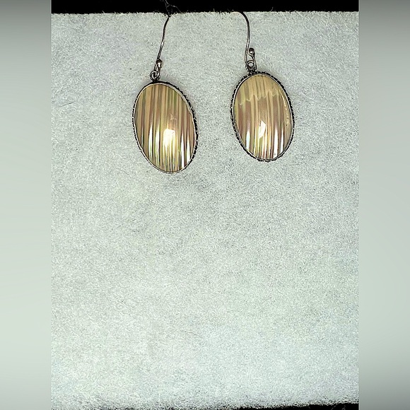 Jewelry - Balinese Talembu Shell Drop Earrings Sterling Silver